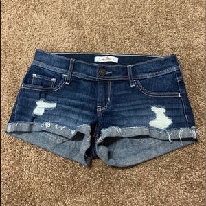Hollister dark blue shorts!